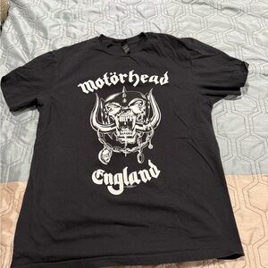 Motorhead England T Shirt 100% Cotton All Style Band T Shirt L